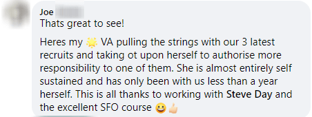 Joe-Davis-SFO-Course-Testimonial